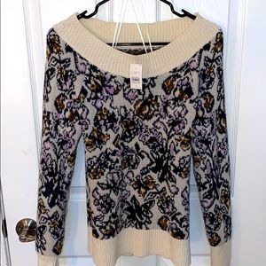 Loft floral sweater
